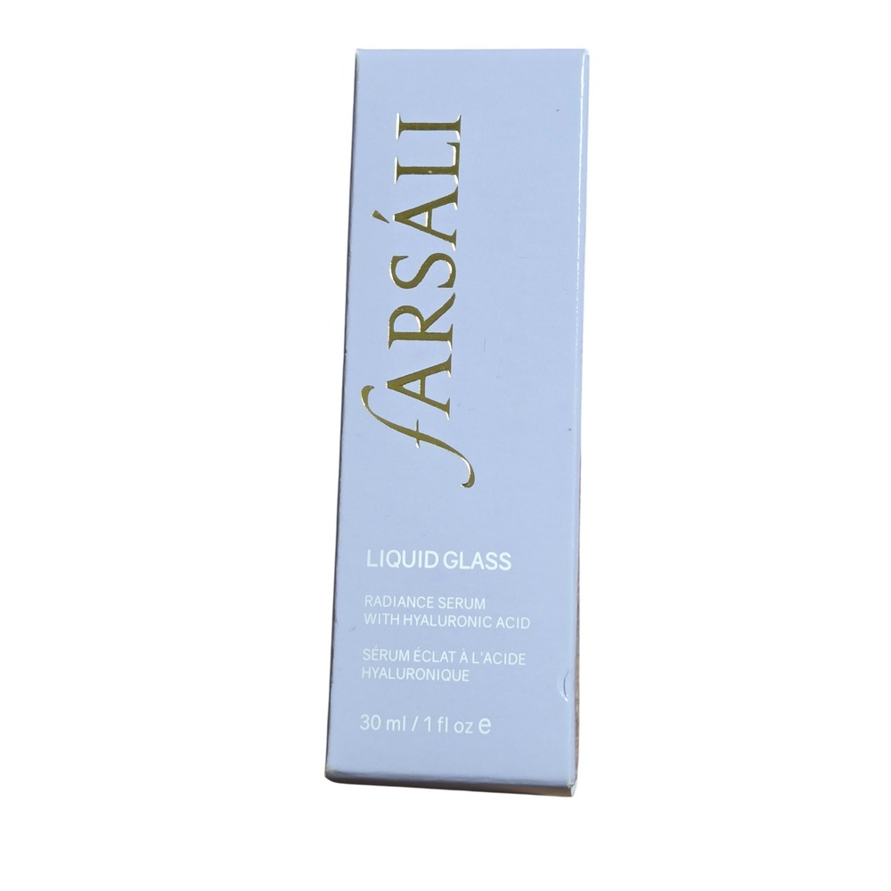 Farsali Liquid Glass Radiance Serum with Hyaluronic Acid 30ml 1 fl oz NIB